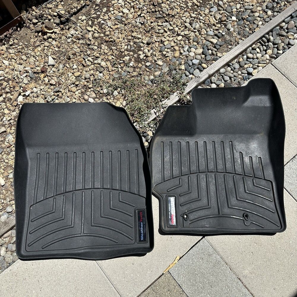 WeatherTech FloorLiner 442561 2010-2011 Toyota Prius Front Floor Mats Black